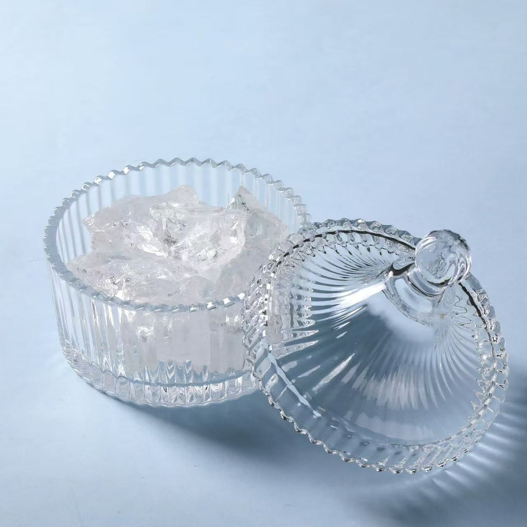 Natural 7A high quality transparent white crystal purification and demagnetization stone