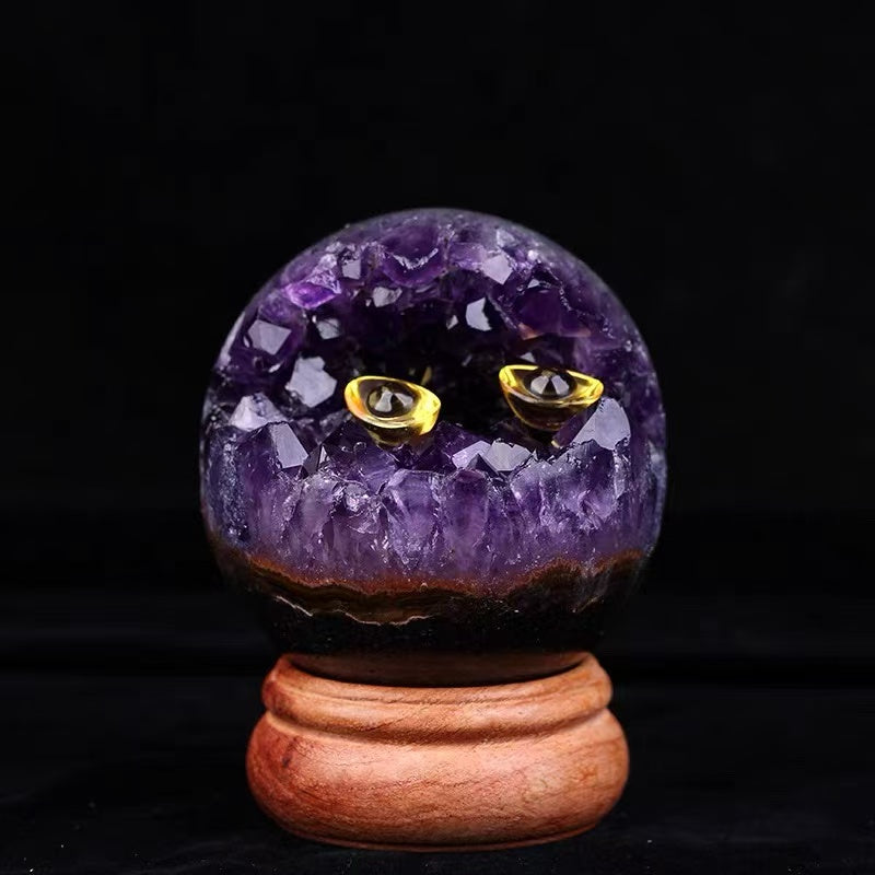 Two-color crystal ball