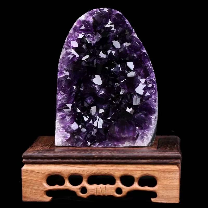 Oval amethyst