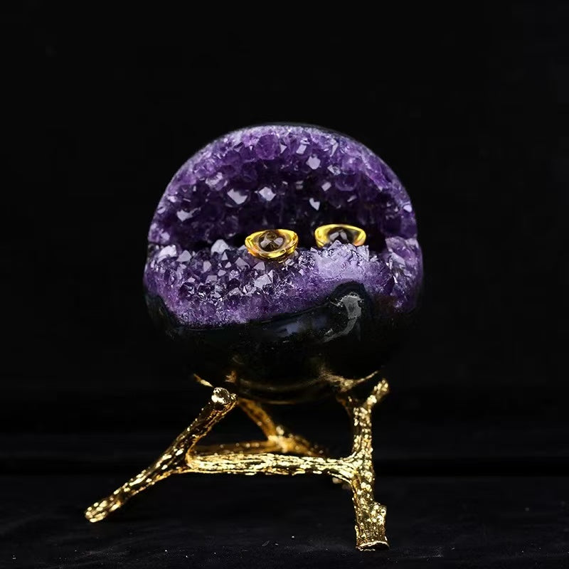 Two-color crystal ball