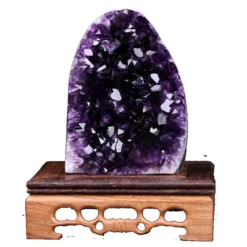 Oval amethyst