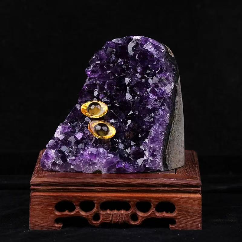 Natural Amethyst Chair